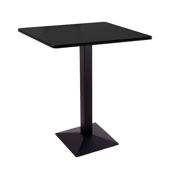 42" 217 Black Table, 36" x 36" Square Top